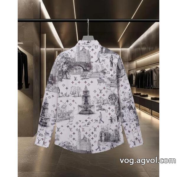 ブランド コピー 専門店人気商品新色登場！ お得得価 意外と相性がいいLOUIS VUITTON長袖シャツ