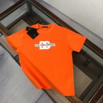 先行セール 海外最新モデル 韓国高級服偽 ブランド 販売Dolce&Gabbana半袖Tシャツ