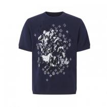完売間近 通年使えるアイテム 今っぽいトレンド偽 ブランド 通販LOUIS VUITTON半袖Tシャツ