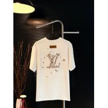LOUIS VUITTON大評判のデザイン 可愛い新モデル 優しい色味がかわいい半袖Tシャツ偽 ブランド