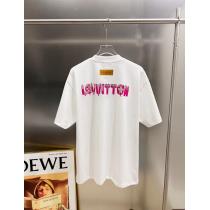 大流行中 期間限定割引中 安い激安人気新作LOUIS VUITTONスーパー コピー メンズ半袖Tシャツ