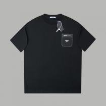 PRADA人気商品登場 TOPセラー賞 正規品保証半袖Tシャツブランド フェイク