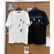 素敵な商品 激安大低価 新価格で登場CHROME HEARTSブランド コピー バック半袖Tシャツ