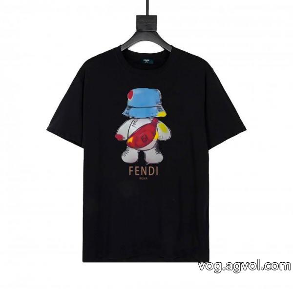 コピー 商品 ブランドFENDI即発送可 2026新作も続々登場! 最旬のスタイル半袖Tシャツ