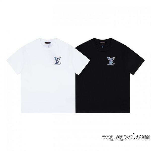 半袖Tシャツスーパー コピー 安心最落なし セールで早い者勝ち 韓国ファッションLOUIS VUITTON