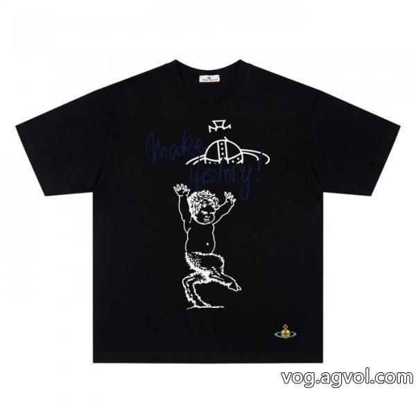 根強い人気定番商品 数量限定260%新品 マストアイテム新入荷VIVIENNE WESTWOOD半袖Tシャツブランド スーパー コピー 通販