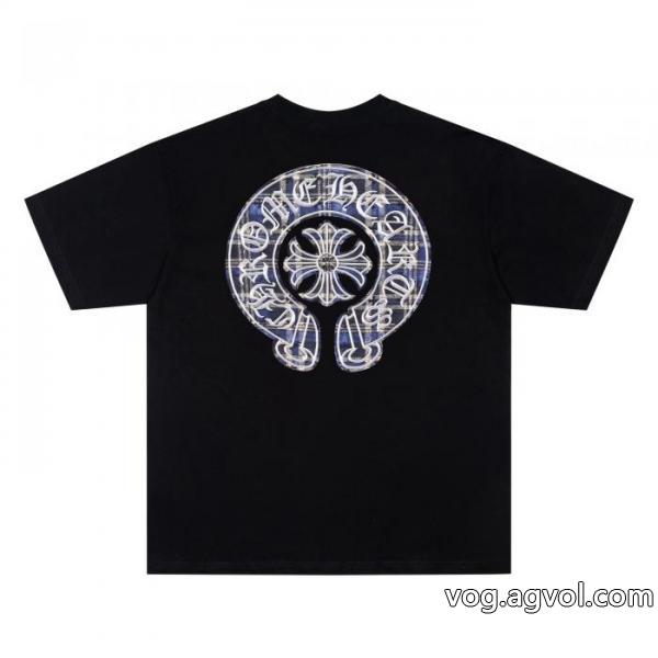 夏春物先行発売  26-26AW 即発送OKCHROME HEARTS半袖Tシャツブランド 激安 