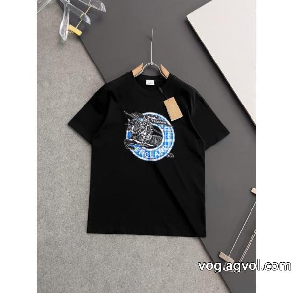 2026最新作完売必至 HOT品質保証 カジュアルなスタイル半袖Tシャツバーバリースーパー コピー 品