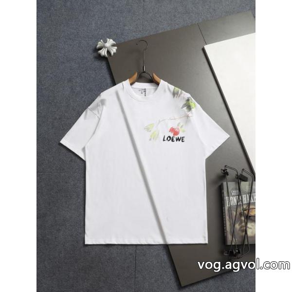 LOEWEお得な激安セール価格 爆発的人気 新作数量限定セール半袖Tシャツ偽 ブランド 購入