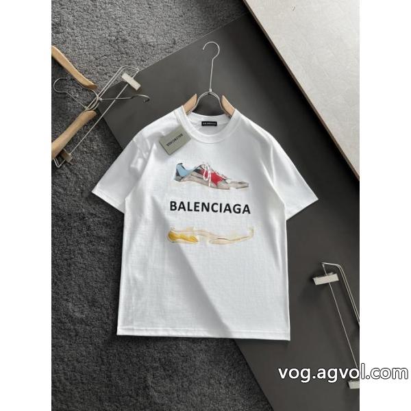 コピー 品 販売大人可愛い 好感度265％ 贅沢な逸品バレンシアガ半袖Tシャツ