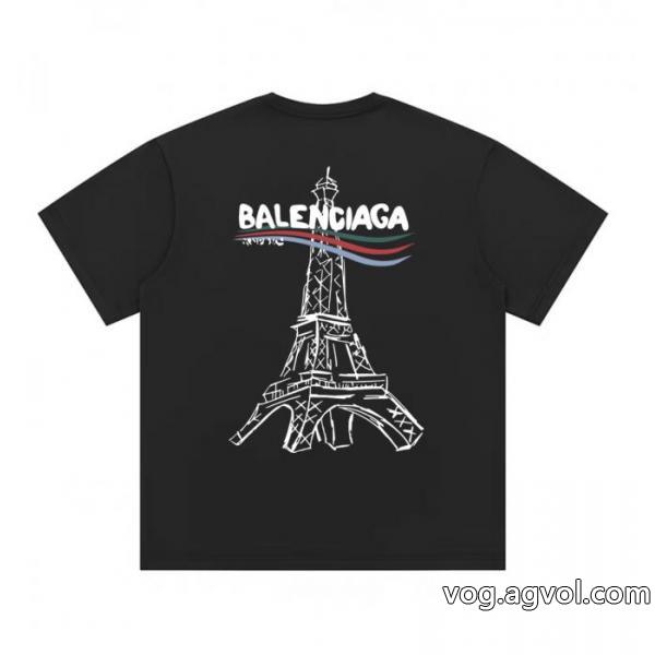 半袖Tシャツbalenciaga激安 ブランド欲しい可愛く新鮮 高級感ある 主役級アイテム