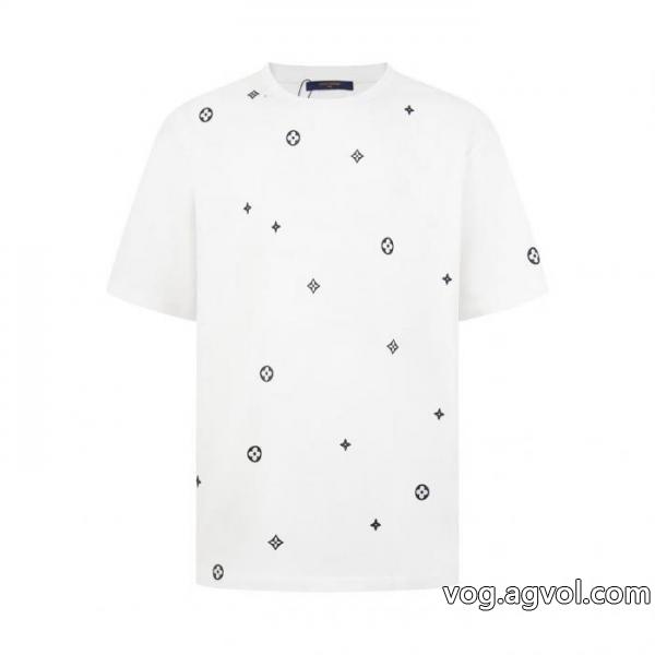 LOUIS VUITTONブランド コピー 品半袖Tシャツ最新作防热性 高級感が好評です 高級感溢れるデザイン