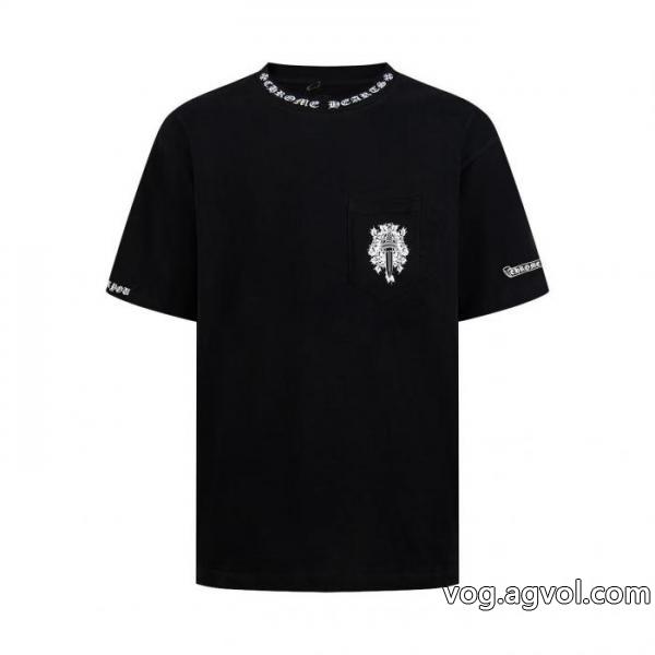 雑誌掲載 先行販売!! 激安大特価低価CHROME HEARTS半袖Tシャツブランド コピー 激安