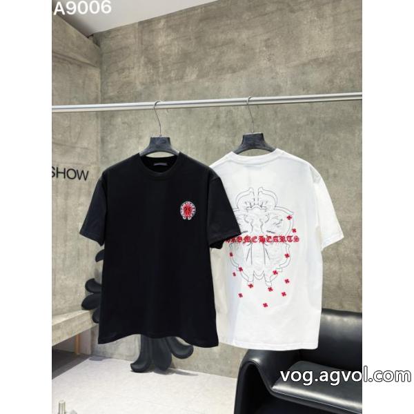 当店最安値 安心の国内発送 耐久性に優れ半袖TシャツCHROME HEARTSブランド コピー 販売