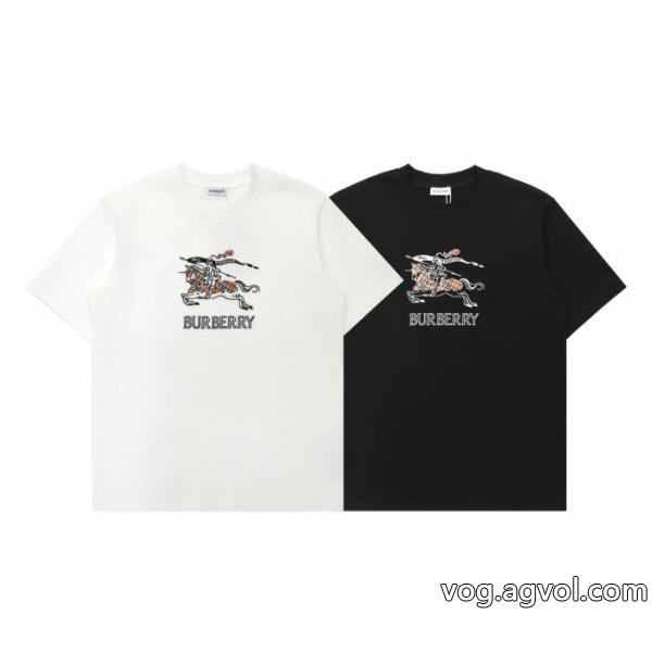 最安値お買い得 HOT新作 ポップBURBERRY半袖Tシャツ偽物 通販 