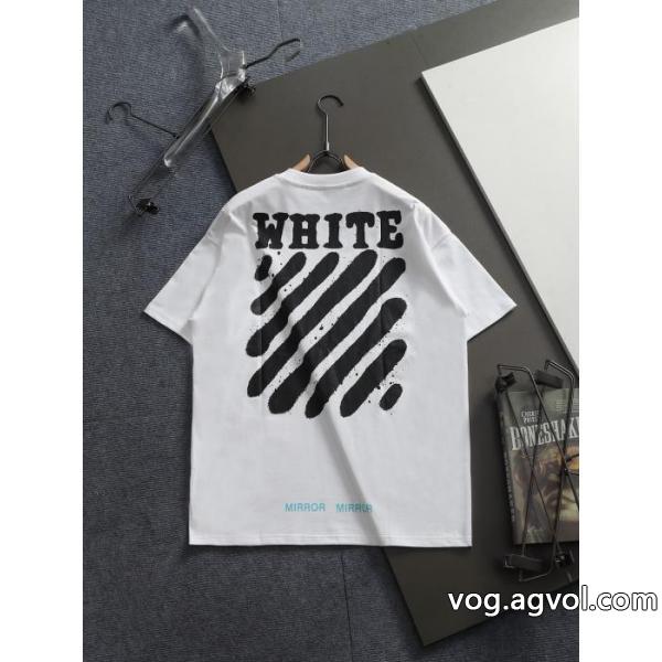 ブランド 激安Off-White限定品 人気No.1 26fw 質感に満足半袖Tシャツ