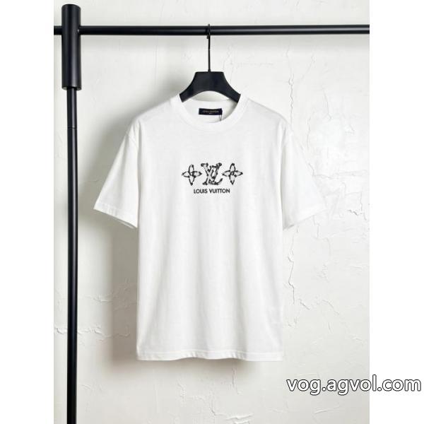 半袖TシャツLOUIS VUITTON偽 ブランド人気定番大人気 大人っぽさ 今季のトレンド人気新作