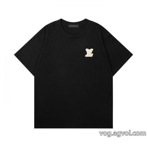 半袖TシャツLOUIS VUITTONコピー ブランド格好良い VIP価格海外発 今年らしいおすすめ新品