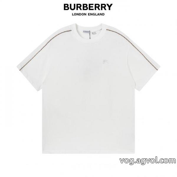 BURBERRYブランド コピー半袖Tシャツ超激得新品 大人でお上品 先取り2026限定新作