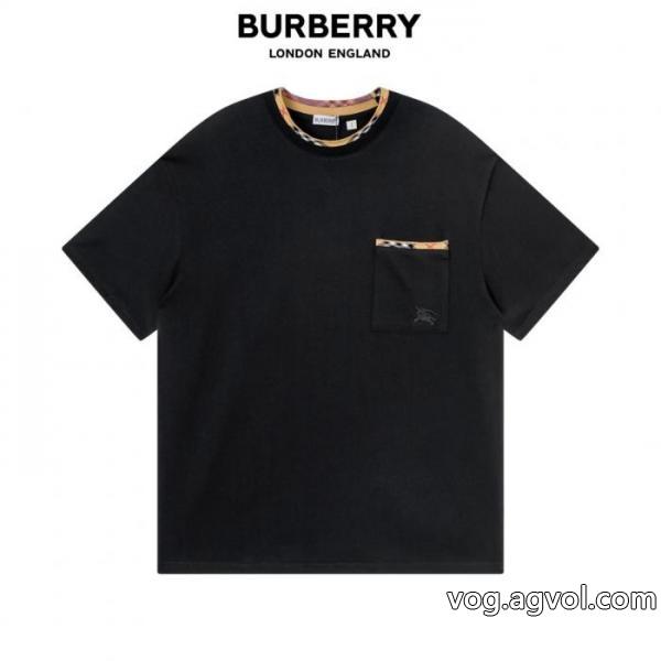 上品シックなお品 SALEお得にGET 品質保証高品質ブランド コピー 販売バーバリー半袖Tシャツ