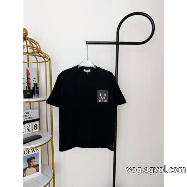 通販 ブランド使い勝手の良さ 数量限定セール HOT セール 激安半袖TシャツLOEWE