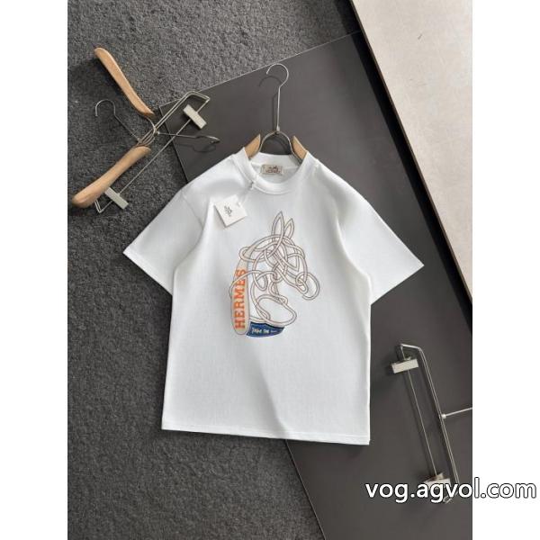 HERMES半袖Tシャツブランド コピー 着払い大人のファッション 人気商品最新作 早者勝ち