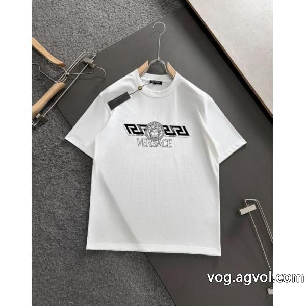 ヴェルサーチ半袖Tシャツ最低価格保証 人気な定番アイテム お買い得高品質スーパー コピー  