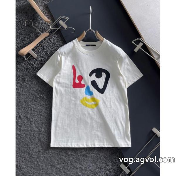 ブランド フェイク半袖TシャツLOUIS VUITTON流行り デザイン性の高い 2026季超人気