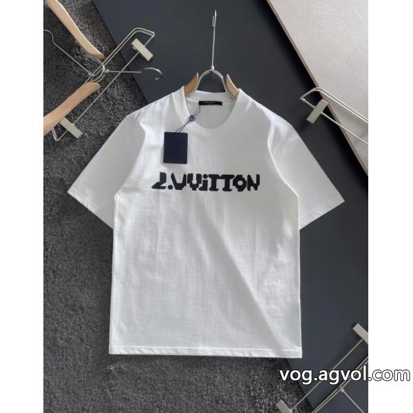 実用的 お手頃価格で人気商品 2026年夏 人気ルイ ヴィトン半袖Tシャツ偽物 ブランド 激安