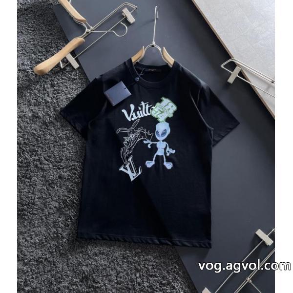最終数量限り！ 新品本物 気に入った商品スーパー コピー ブランド半袖TシャツLOUIS VUITTON