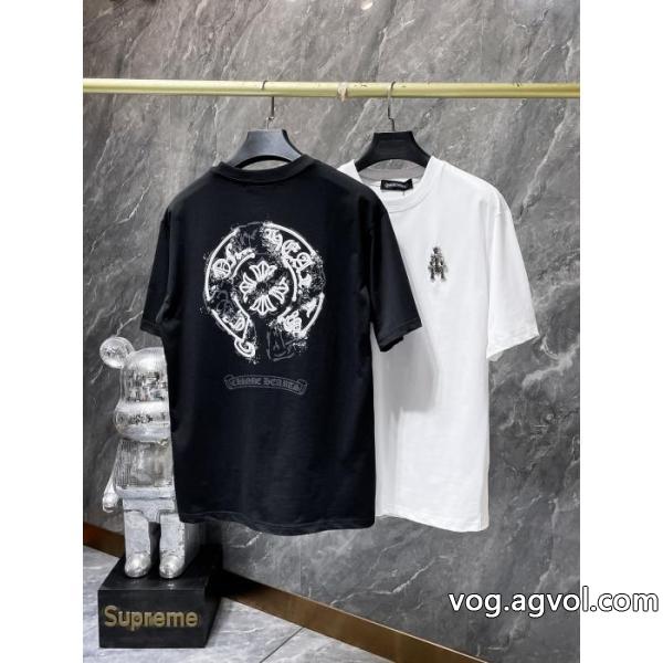 2026人気品 商品の特長 稀少*新品ブランド 激安 サイト半袖TシャツCHROME HEARTS