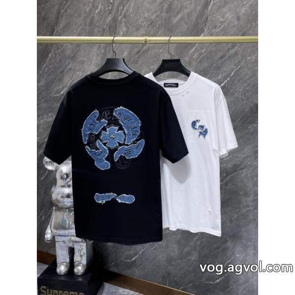 海外限定アイテム 高級感が漂う 大幅に値下げブランド 品 コピー半袖TシャツCHROME HEARTS