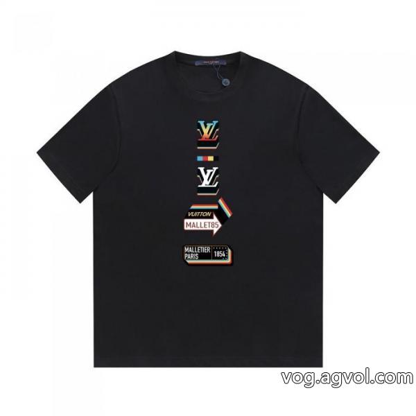 激安 ブランド半袖TシャツLOUIS VUITTONスタイリッシュな印象 優等品 大変お買得