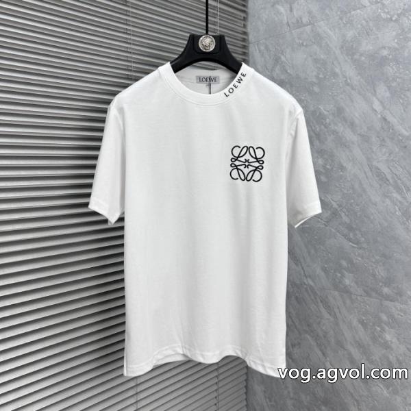 半袖Tシャツ2026到着済 26SS 異素材 季節限定販売LOEWEブランド スニーカー 激安