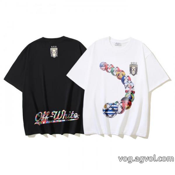  2026ブランド コピー2026新作限定 今年の夏は着こなし 定番カラーOff-White半袖Tシャツ