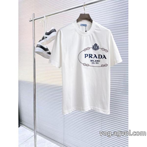 半袖Tシャツ偽 ブランド 購入全国無料 最前線新作 半額セールPRADA