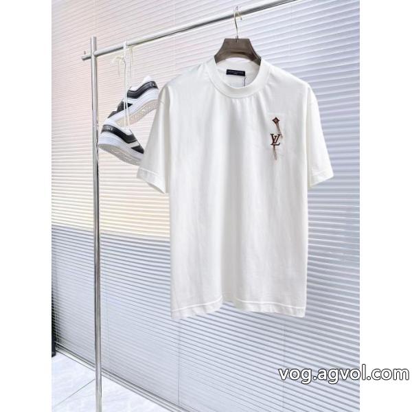 半袖Tシャツポップ VIP価格 優れた品質LOUIS VUITTONブランド コピー