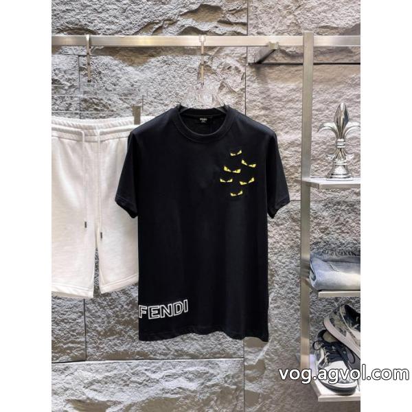 半袖Tシャツ最低価格保証 人気話題 お買い得豊富なブランド 品 激安 通販FENDI