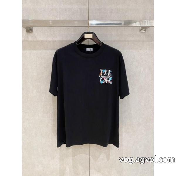 存在感絶大スタイル 個性的な美品 芸能人愛用ブランド半袖Tシャツブランド スーパー コピーDIOR