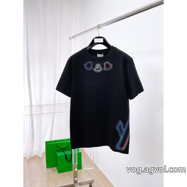 コピー 商品 通販MONCLER半袖Tシャツ使い勝手のよさが魅力 数量限定定番 新シーズン 