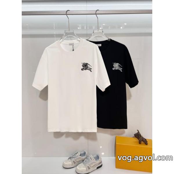 BURBERRYスーパー コピー品質感 落ち着いた感覚 2026新着話題作半袖Tシャツ