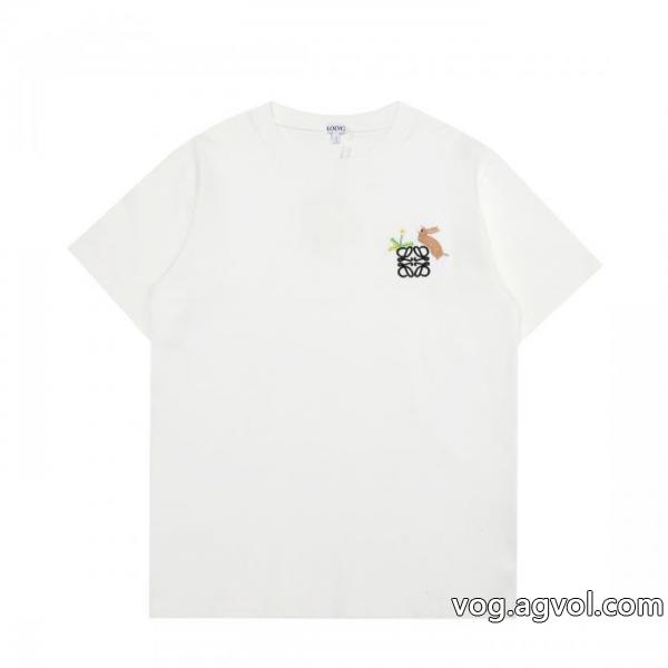 LOEWE半袖Tシャツ多用途 ファション性の高い 注目ブランドコピー ブランド 通販 安心
