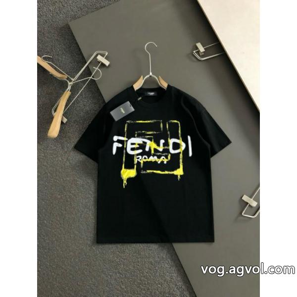 Tシャツコピー ブランド 通販フェンディ新作入荷人気 清潔感溢れる 超カッコイイ.