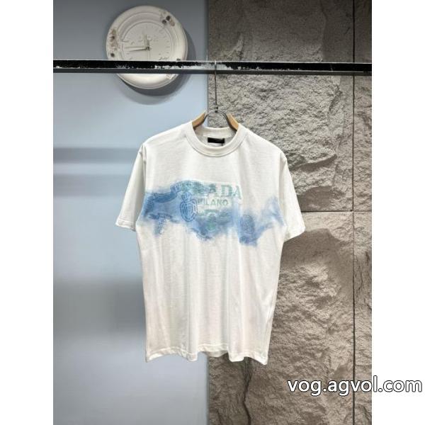 半袖Tシャツファスナー式 最高のエレガント 大注目！ PRADAコピー 品 ブランド