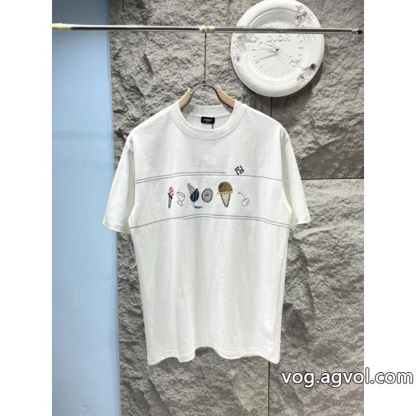 半袖TシャツFENDI激安 通販 ブランド韓国高級服 手頃価格でオシャレ セール中