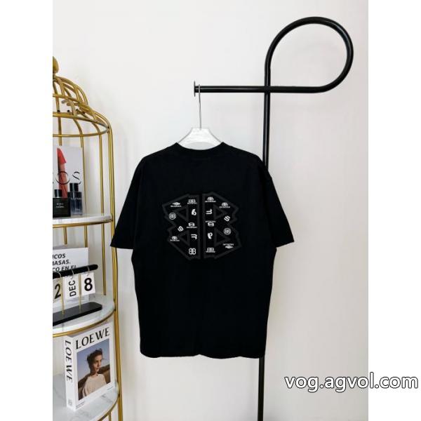 偽物 ブランド 販売半袖Tシャツbalenciaga買い得 とってもお洒落 新作入荷最新作