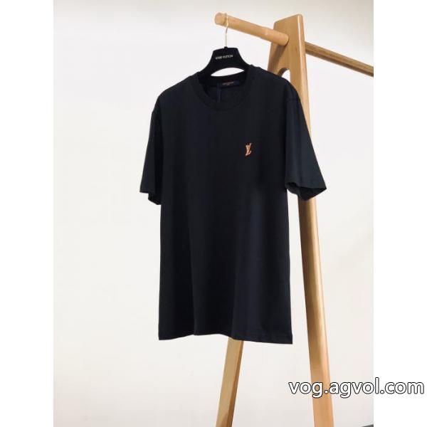 新価格で登場 上質   着心地抜群偽物 通販 サイト半袖TシャツLOUIS VUITTON