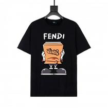 FENDI注目度UP！ 話題の新作到着 ハイグレード半袖Tシャツブランド 品 コピー