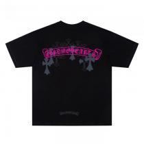 偽物 ブランド半袖TシャツCHROME HEARTSストリート系 やっぱり欲しい即発送 2026最新入荷