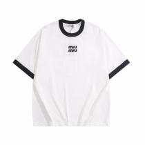 半袖TシャツMIUMIUブランド コピー 専門店機能性抜群 すぐお届け　2026新作 数量限定在庫限り